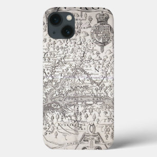 Virginia Map, 1612 iPhone 13 Case