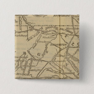 Virginia, Maryland, Delaware 15 Cm Square Badge