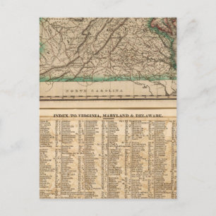 Virginia, Maryland, Delaware Postcard