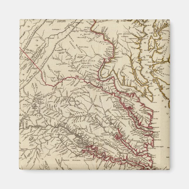 Virginia, Maryland Magnet (Front)