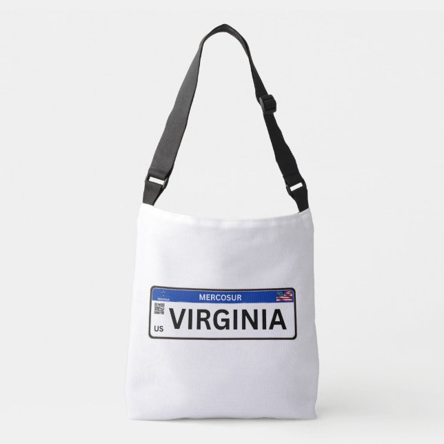 Virginia Mercosur Crossbody Bag (Front)