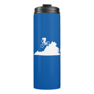 Virginia Mountain Biking Thermal Tumbler