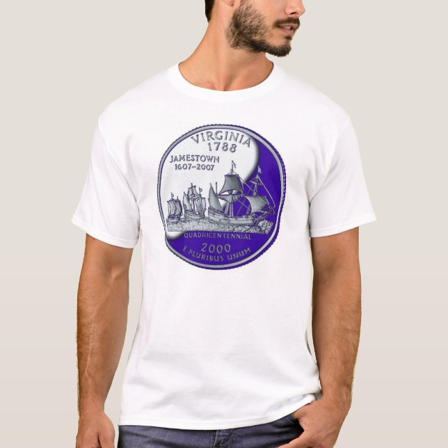 Virginia Quarter T-shirt (Front)