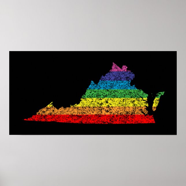 virginia rainbow poster (Front)