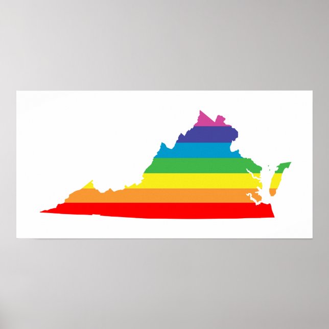 virginia rainbow poster (Front)