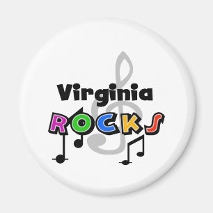 Virginia Rocks Magnet
