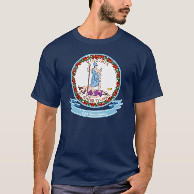 Virginia Seal T-Shirt (Front)