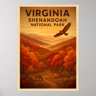 Virginia Shenandoah National Park V01 Poster