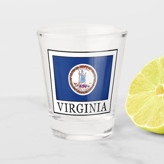 Virginia Shot Glass (Front)