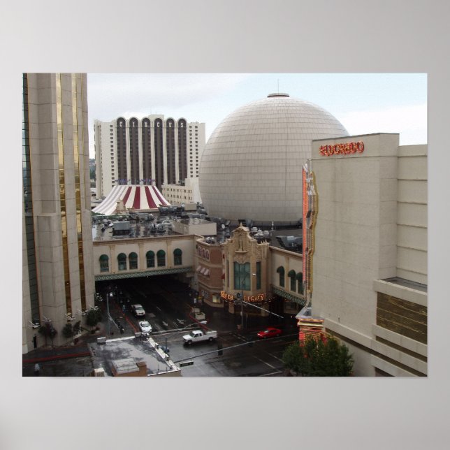 Virginia Street Reno Nevada Poster (Front)