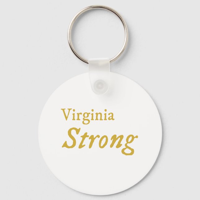 Virginia Strong Key Ring (Front)