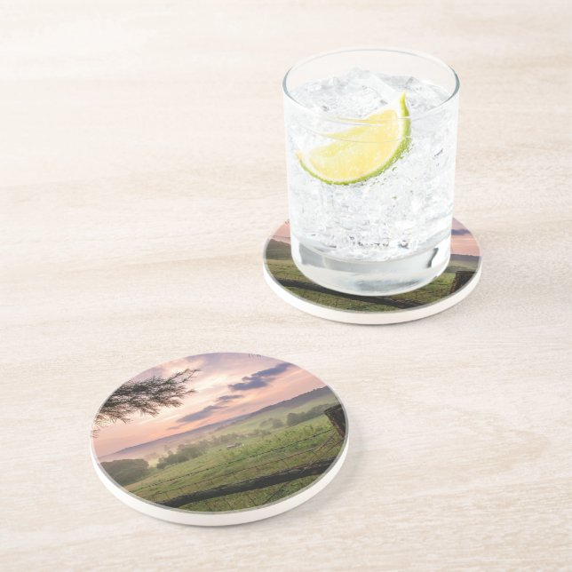 Virginia Sunset Coaster (Side)