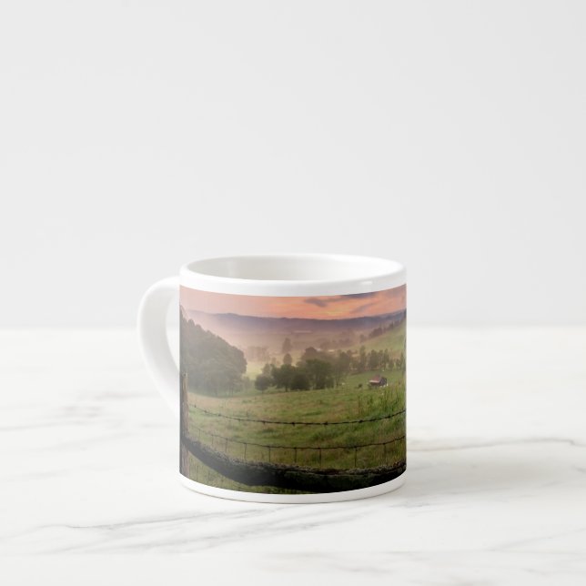 Virginia Sunset Espresso Cup (Front Left)