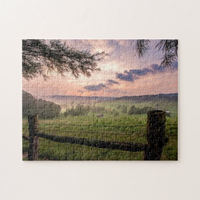 Virginia Sunset Jigsaw Puzzle (Horizontal)