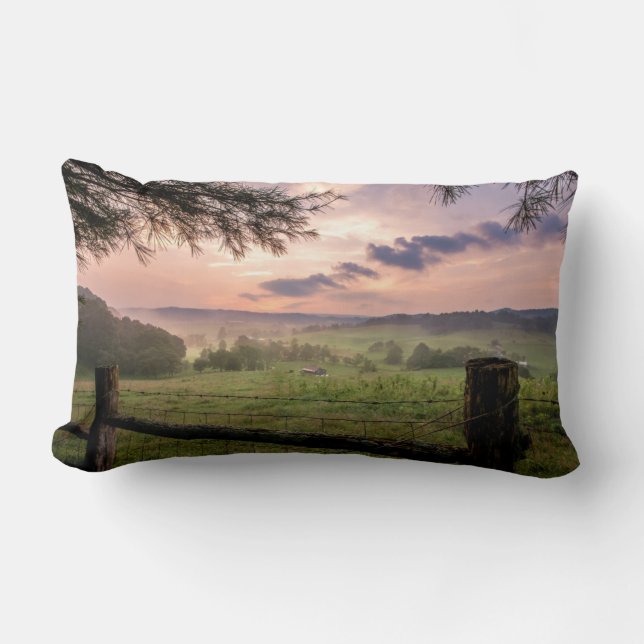 Virginia Sunset Lumbar Cushion (Front)