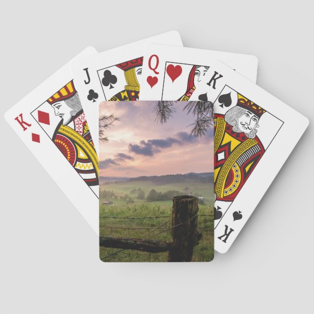 Virginia Sunset Playing Cards (Back)