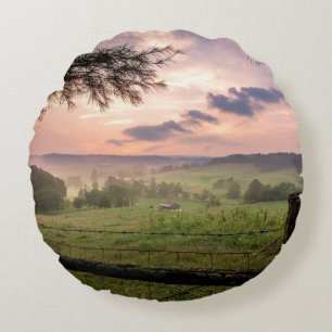 Virginia Sunset Round Cushion