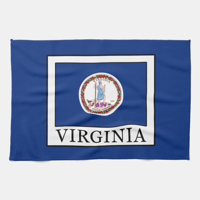 Virginia Tea Towel (Horizontal)