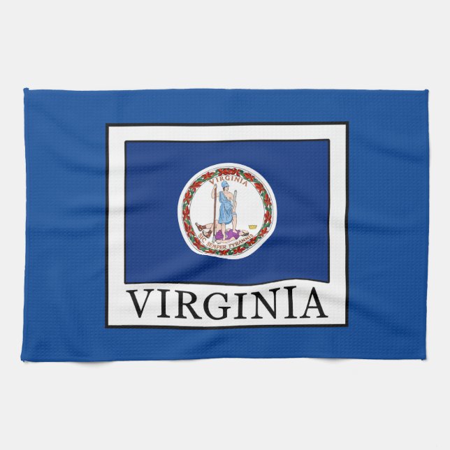 Virginia Tea Towel (Horizontal)