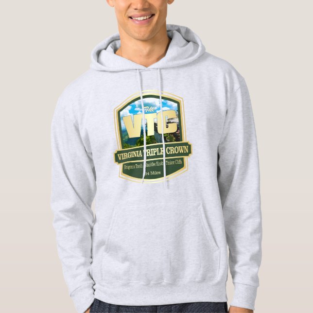 Virginia Triple Crown (B1) Hoodie (Front)