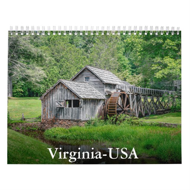 Virginia-USA Calendar (Cover)