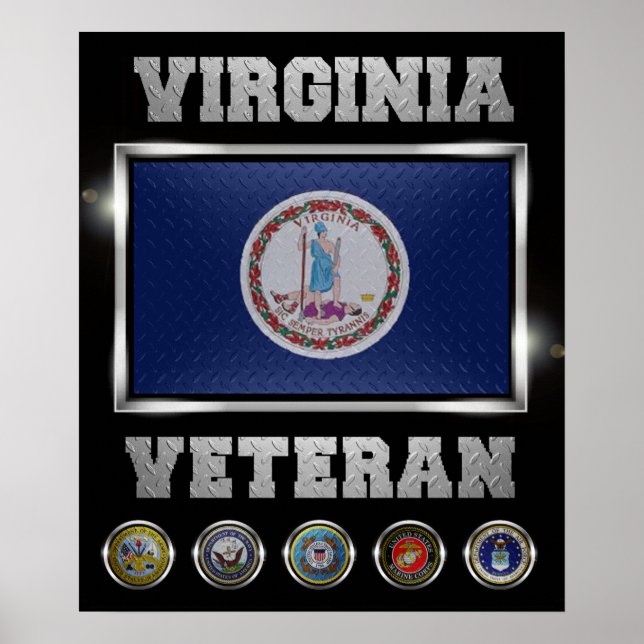 Virginia Veteran poster (Front)