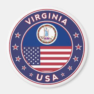 Virginia, Virginia sticker,phone case, tote bag, Magnet