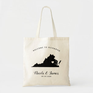 Virginia Wedding Welcome Bag for Hotel Guests