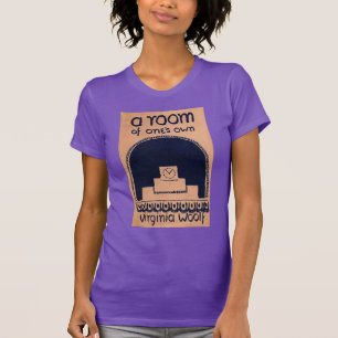 Virginia Woolf  Book Cover A Room of One's Own T-Shirt