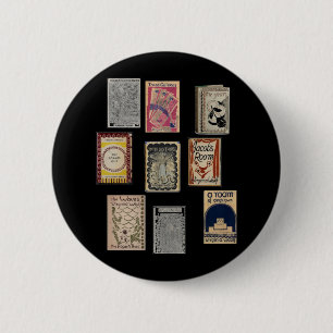 Virginia Woolf Books 6 Cm Round Badge