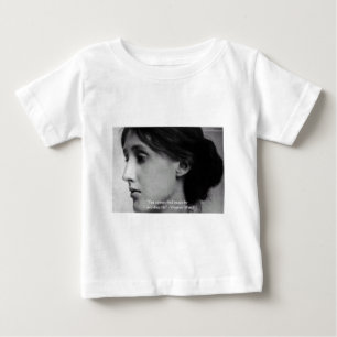Virginia Woolf "Find Peace" Wisdom Quote Gifts Baby T-Shirt