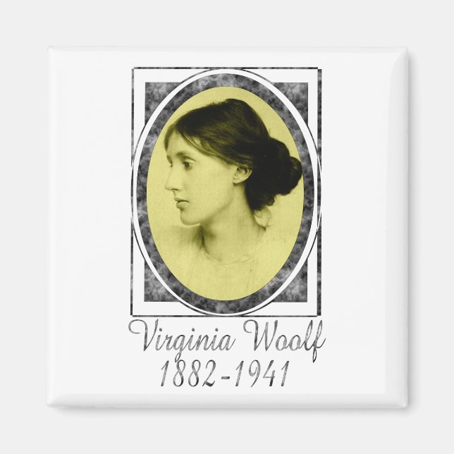 Virginia Woolf Magnet (Front)