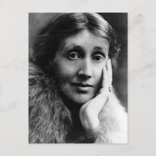 Virginia Woolf Portrait Postcard
