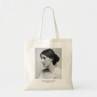 Virginia Woolf Portrait Tote Bag