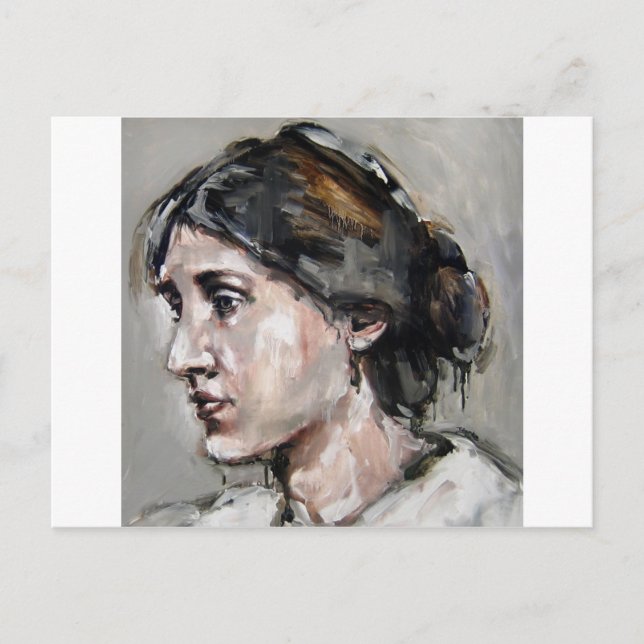 Virginia Woolf Postcard (Front)