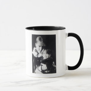 Virginia Woolf, with her mother Julia, 1884 Mug