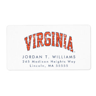 Virginia Wordmark Distressed