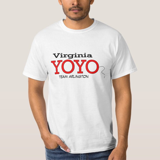 virginia yoyo team arlington T-Shirt (Front)
