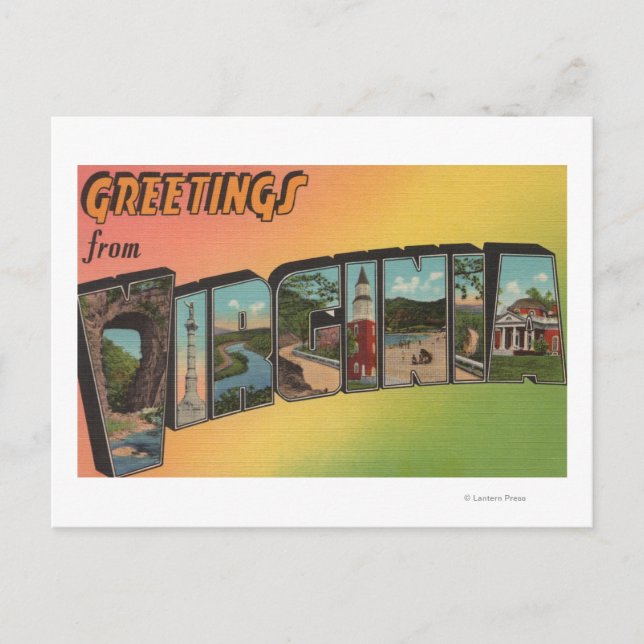 VirginiaLarge Letter ScenesVirginia Postcard (Front)