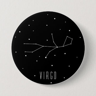 Virgo 7.5 Cm Round Badge