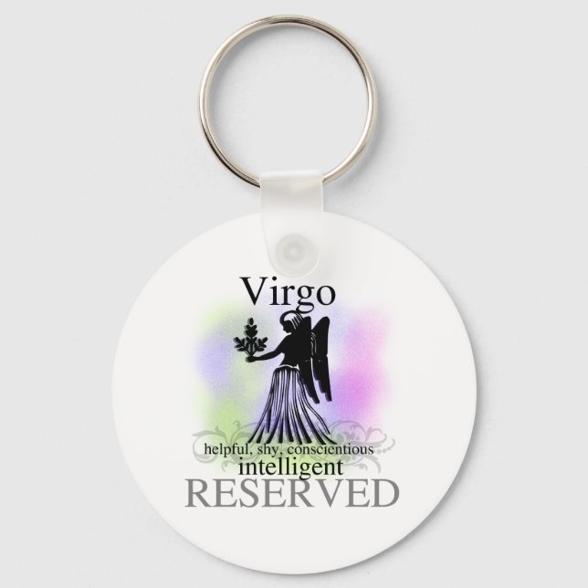 Virgo About You Key Ring (Front)