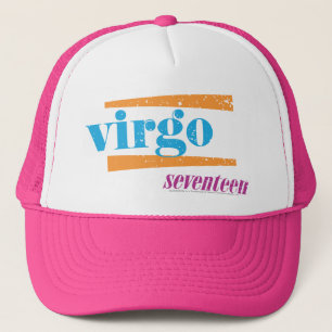 Virgo Aqua Trucker Hat