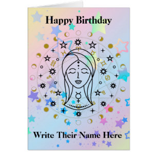 Virgo Astrology Birthday Card  Aug 23-Sept 22