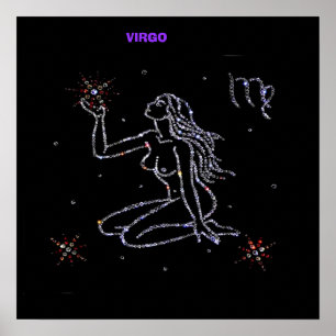 Virgo Astrology Poster