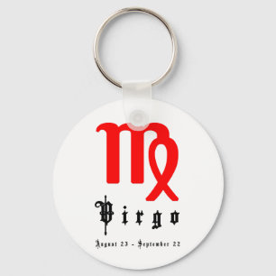 Virgo, August 23 - September 22 Key Ring