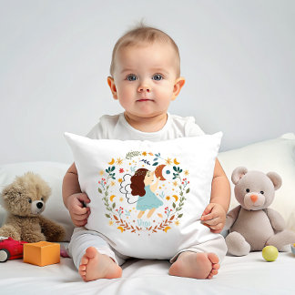Virgo Baby Zodiac Customisable Nursery  Cushion
