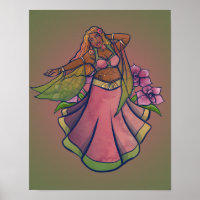 Virgo Belly Dancer Art Bellydance Goddess