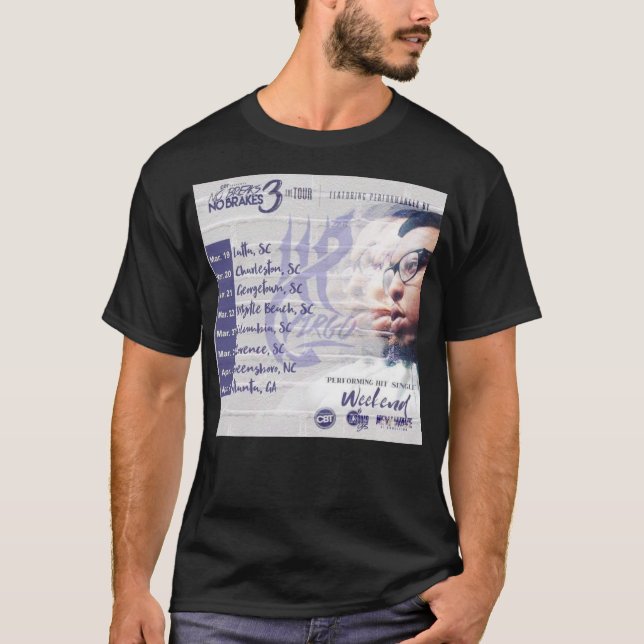 VIRGO BROOKLYN  OFFICIAL Basic Dark T-Shirt (Front)
