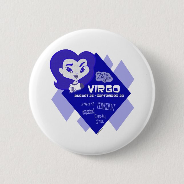 Virgo Button (Front)