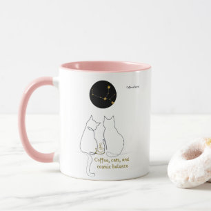 Virgo + Cat + Coffee – Custom Mug